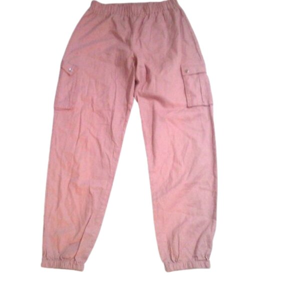 3 for $24 Bundle Pretty Little Things Womens Pink Joggers Size 8/US with Cargo - Picture 4 of 10
